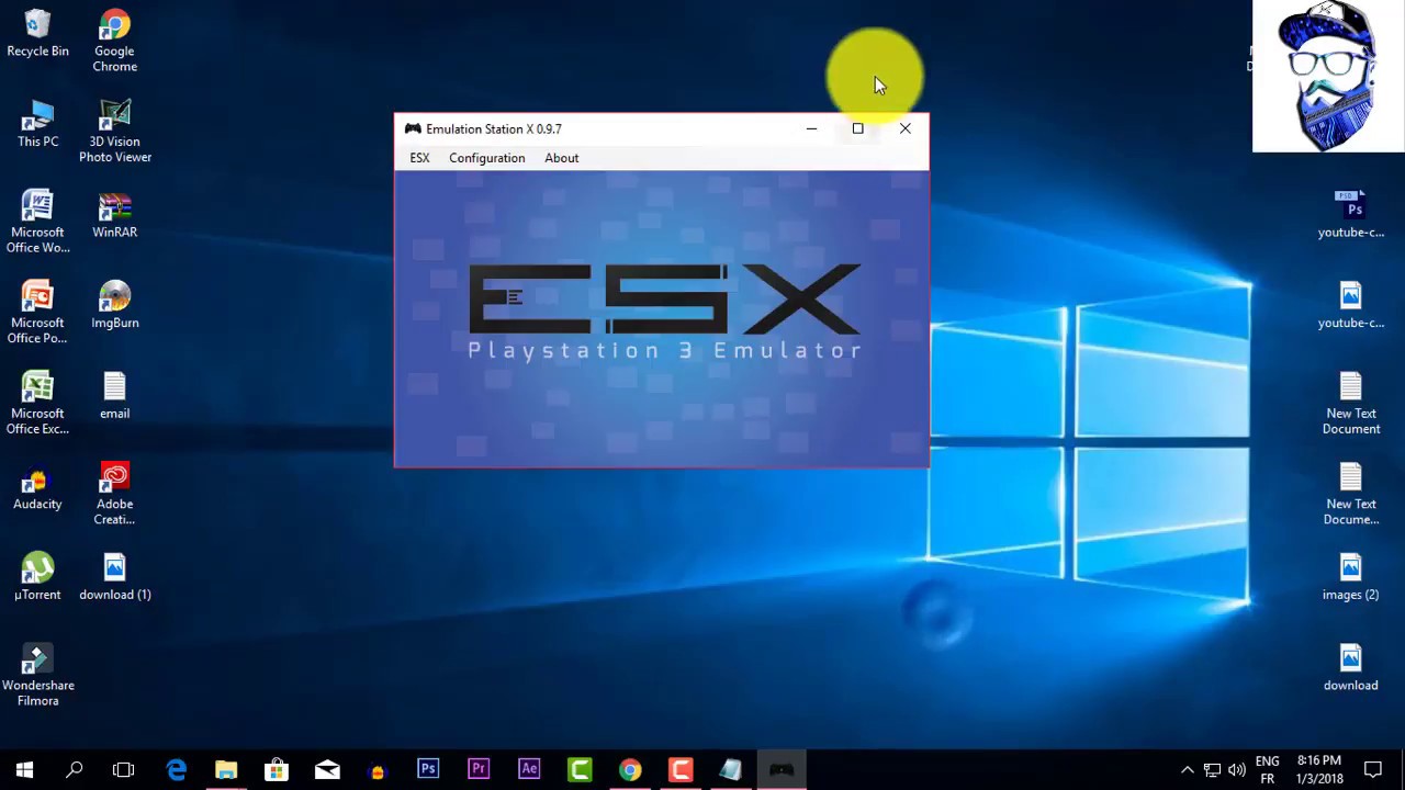 Esx emulator password